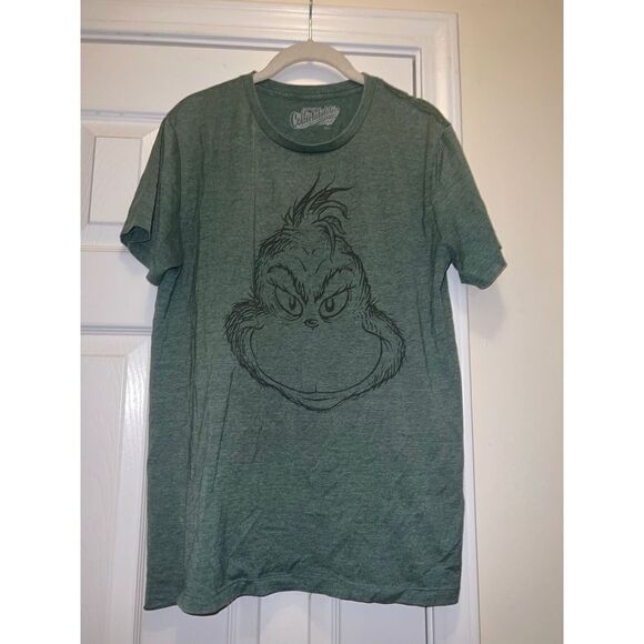 Old Navy Other - The Grinch T Shirt Adult Medium Green Old Navy Short Sleeve